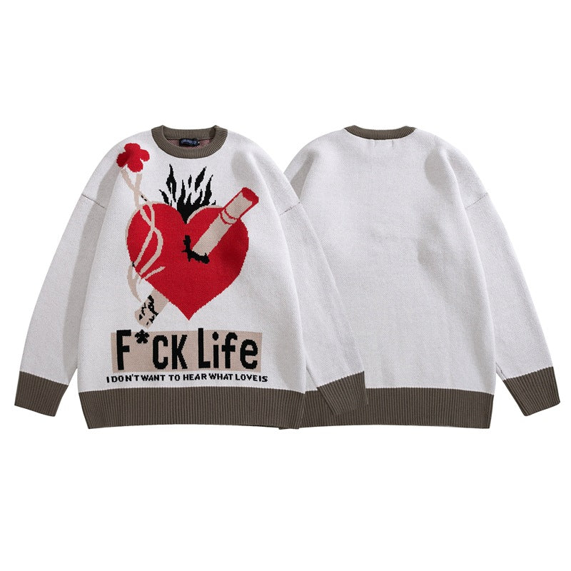 Love Flame Sweater