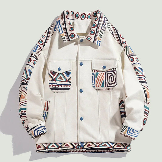 Hip Hop Oversized Varsity Jacket - Harajuku Style