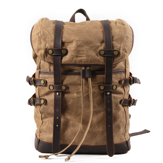 Harajuku Style Waterproof Canvas Shoulder Backpack