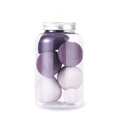 7 PCS Playful Makeup Sponge Set - Dual Use Beauty Eggs