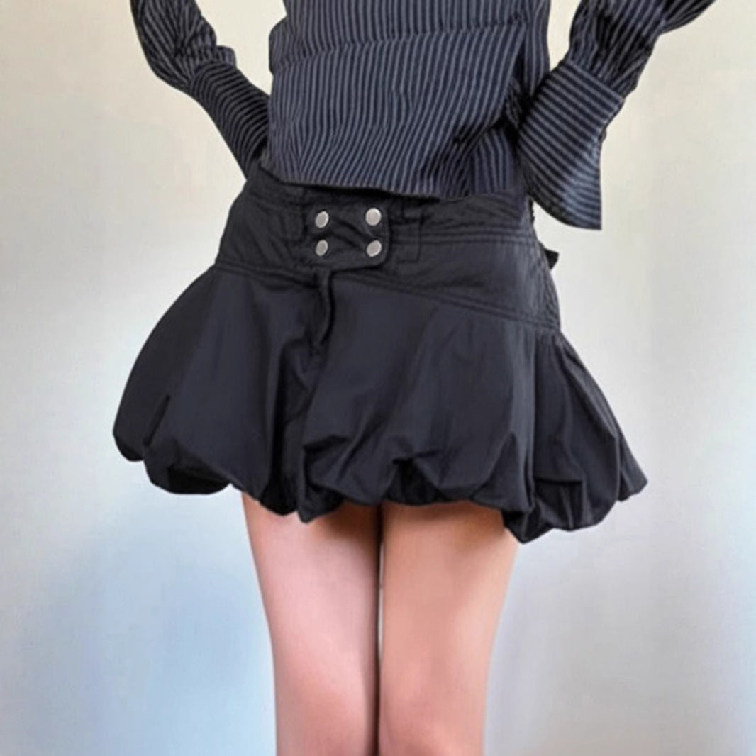 Playful Flower Bud Skirt - Women's Half Skirt