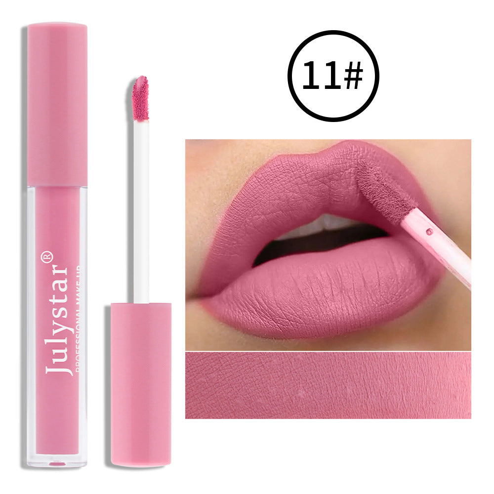 Fog Matte Makeup Free Ice Cream Lip Glaze - Velvet Finish