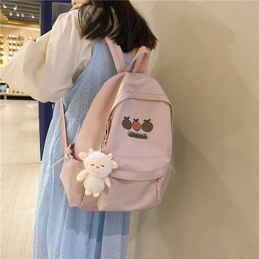 Playful Harajuku Style Girls Lightweight School Backpack