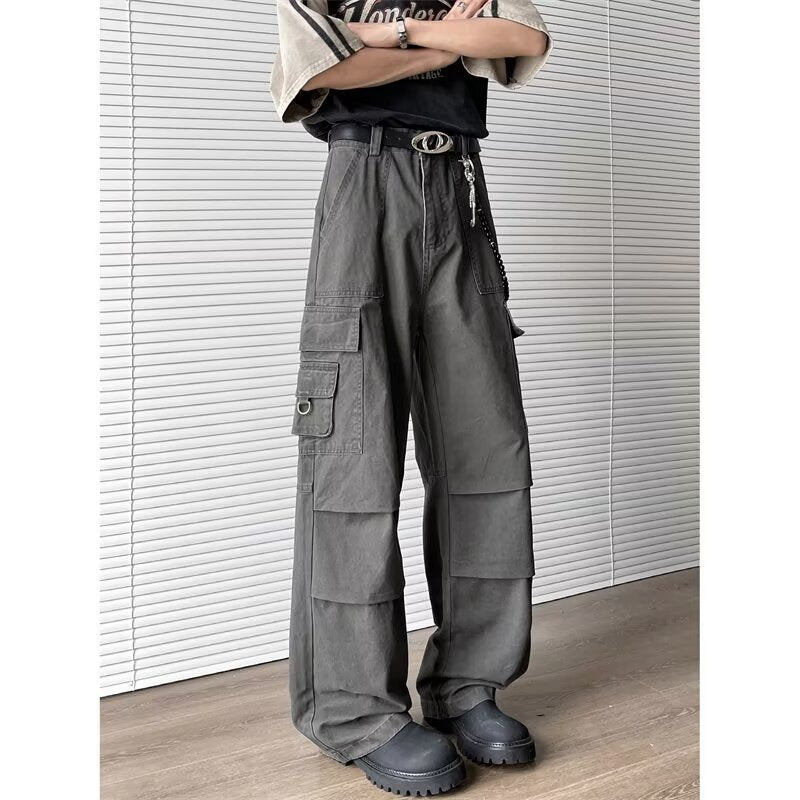 Multi-Pocket Casual Workwear Pants