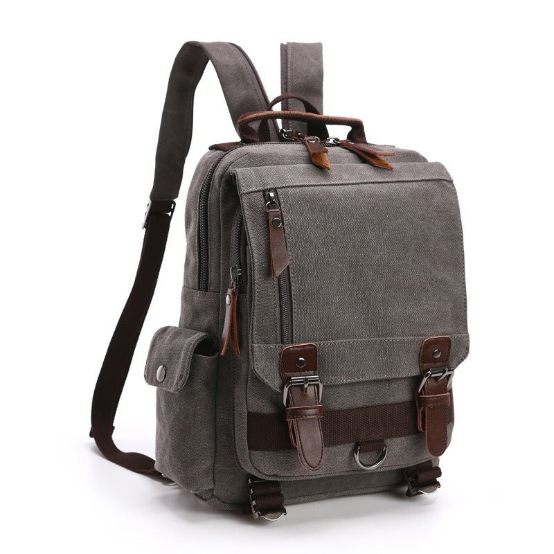 Harajuku Style Canvas Backpack for Travel & School