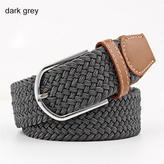 Harajuku Style Women’s Striped Elastic Belt