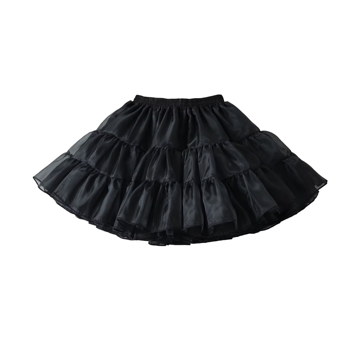 A-line Fluffy Short Skirt