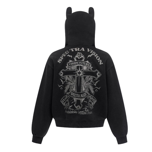 Hoodie Cross Little Devil Hoodie