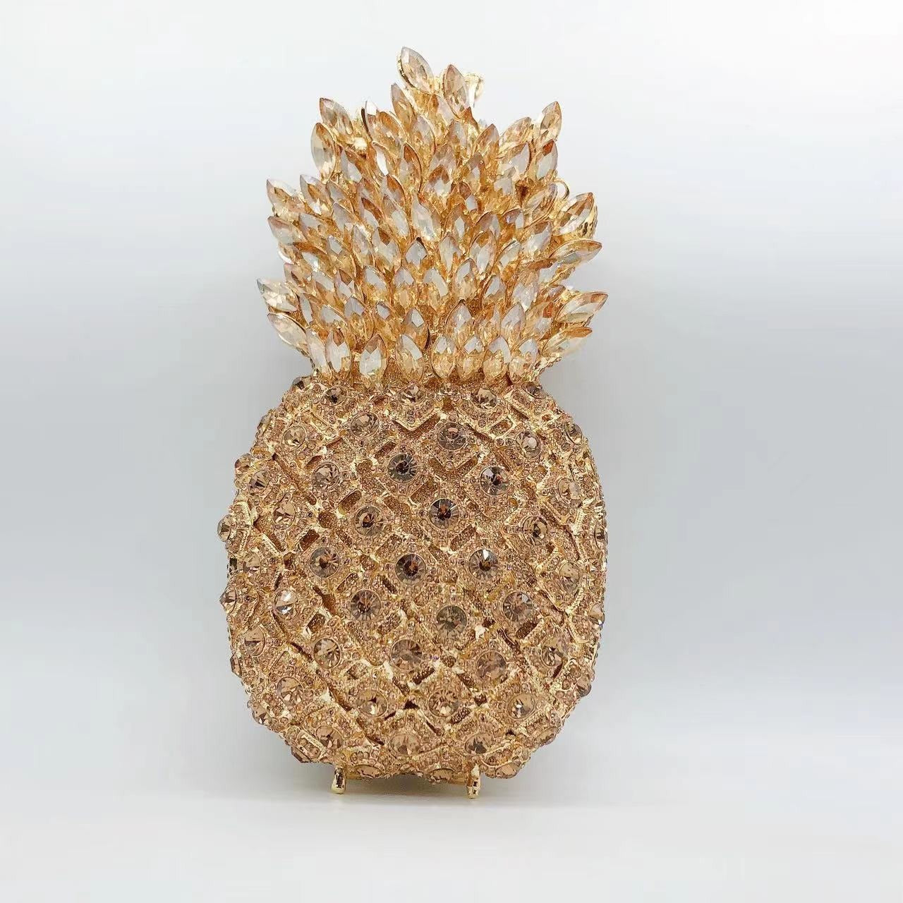 Pineapple Diamond Handheld Bag - Harajuku Style