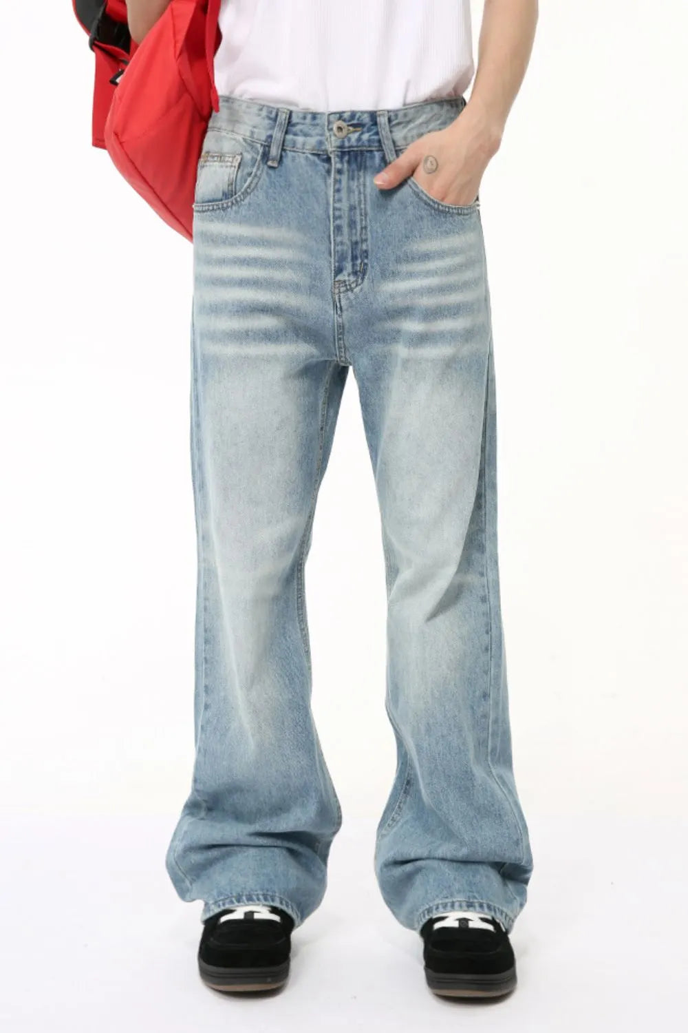 Playful Baggy Jeans with Pockets