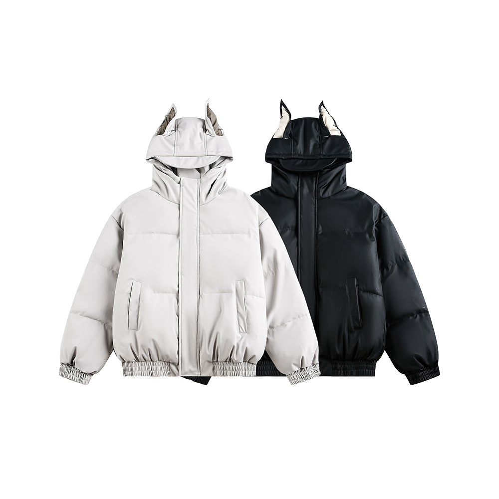 Hooded Warm Short Jacket for Winter