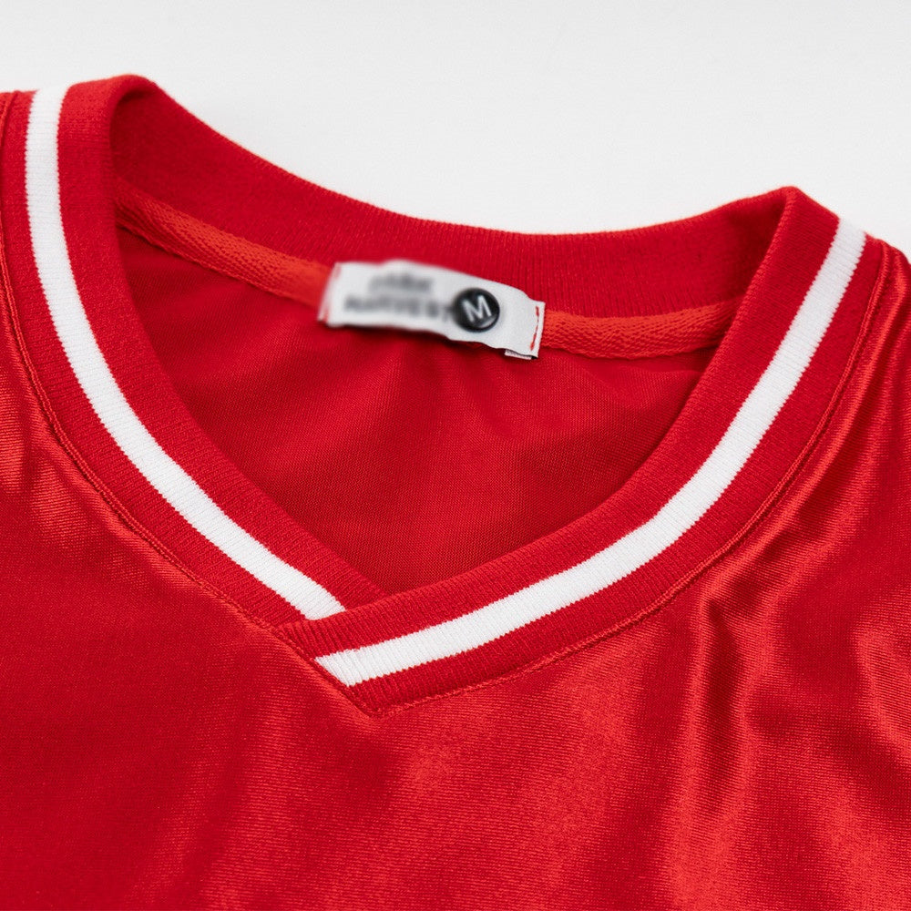 Summer Men's Quick-Dry V-Neck Tee