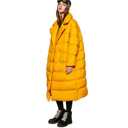 Playful Winter Women 90% White Duck Down Jacket