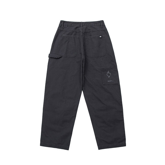 Harajuku Style Faded Cargo Trousers for Men and Women