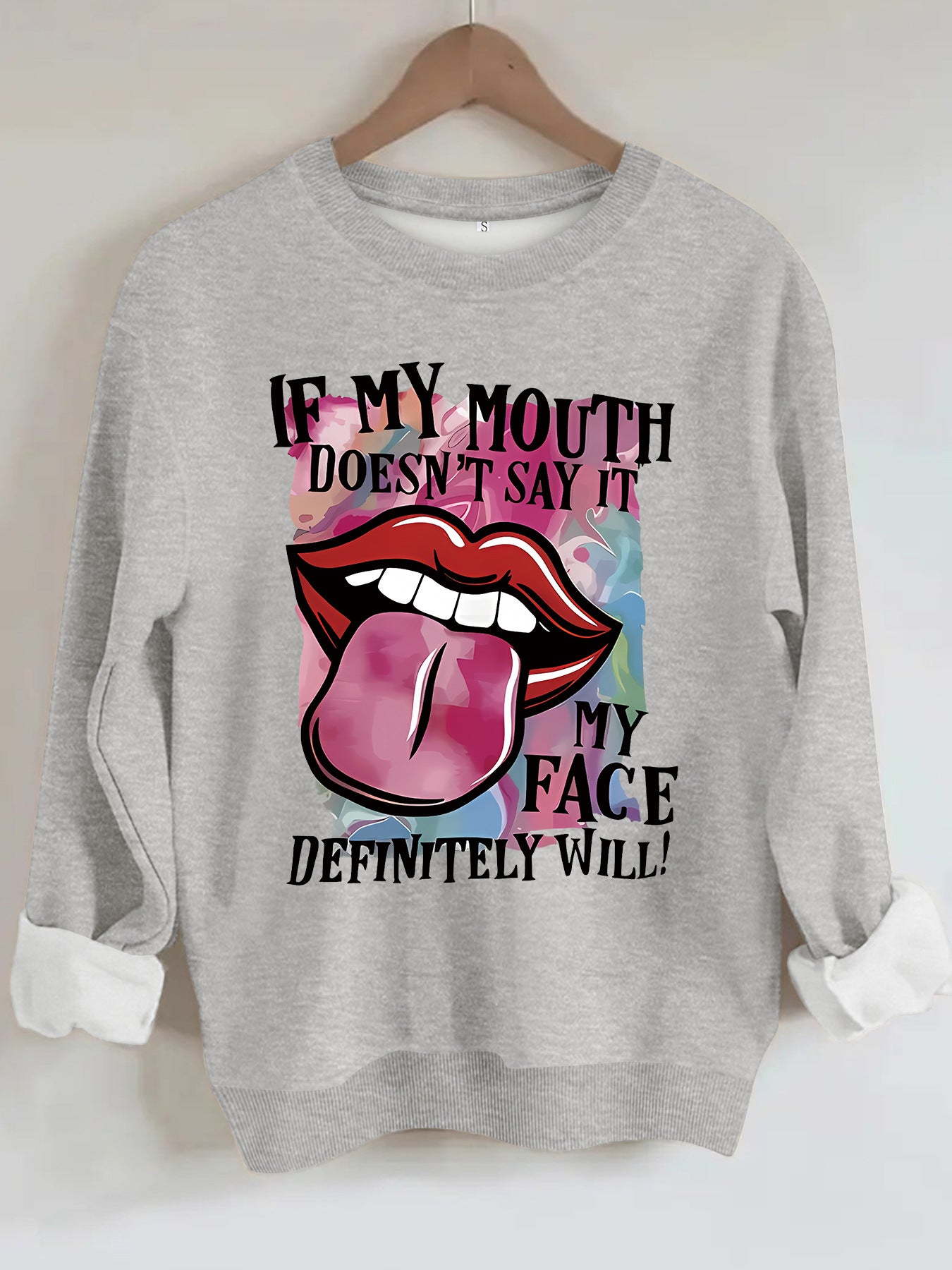 Printed Pattern Sweatshirt