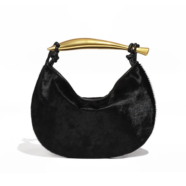Harajuku Women's Genuine Horsehide Shoulder Bag