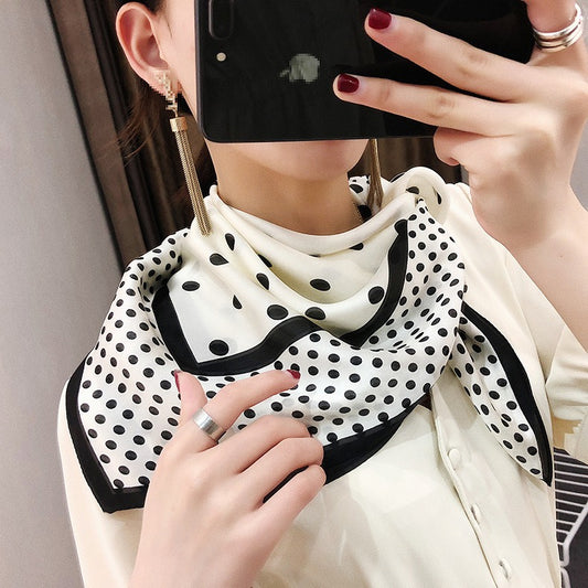 Playful 70 Dot Scarf - Harajuku Style