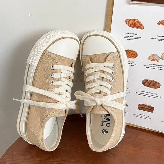 Harajuku Women’s Canvas High Top Sneakers - Casual Summer Style
