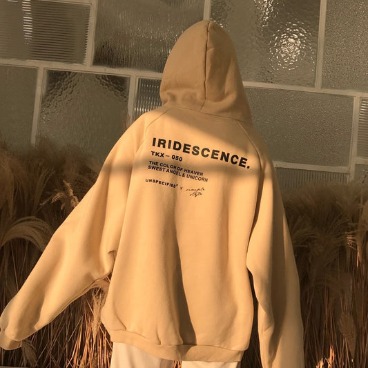 Thick Velvet Hoodies for Women - Trendy Harajuku Style