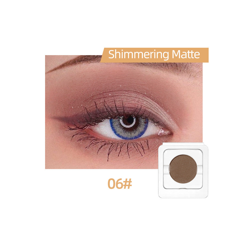 Monochrome Eye Shadow Palette - Earthy Tones & Wine Red