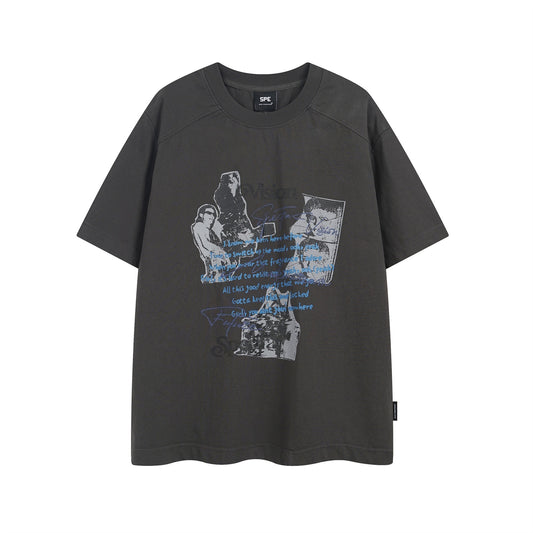 Vintage Washed Short Sleeve T-Shirt Unisex