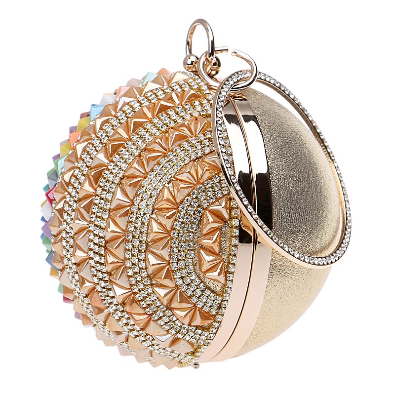 Harajuku Style Ceramics Beaded Evening Clutch Bag
