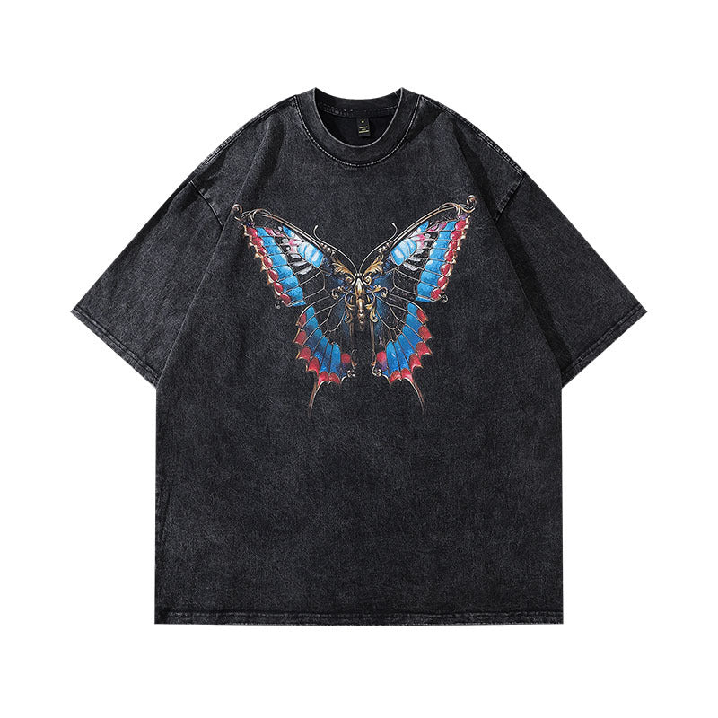 Vintage Oversize Printed T-Shirt - Harajuku Style