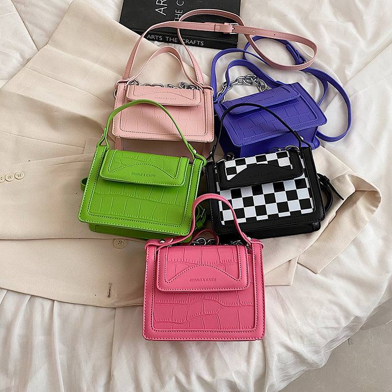 Trendy Crocodile Pattern Shoulder Bag – Harajuku Style