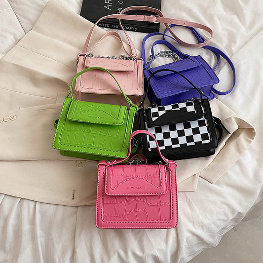 Trendy Crocodile Pattern Shoulder Bag – Harajuku Style