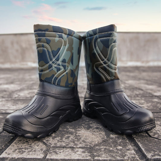 Men's Winter Waterproof Fishing Boots – Outdoor Sneakers