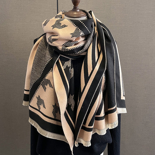 Luxury Cashmere Pashmina Scarf - Harajuku Style