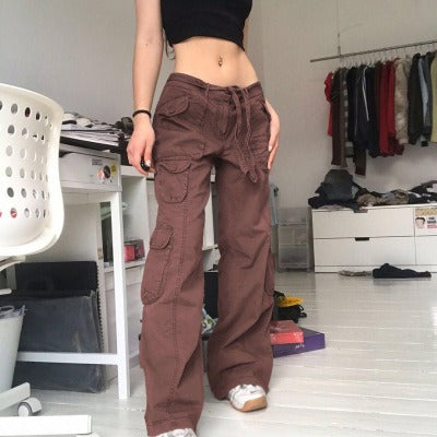 New Vintage Multi Pocket Overalls for Women
