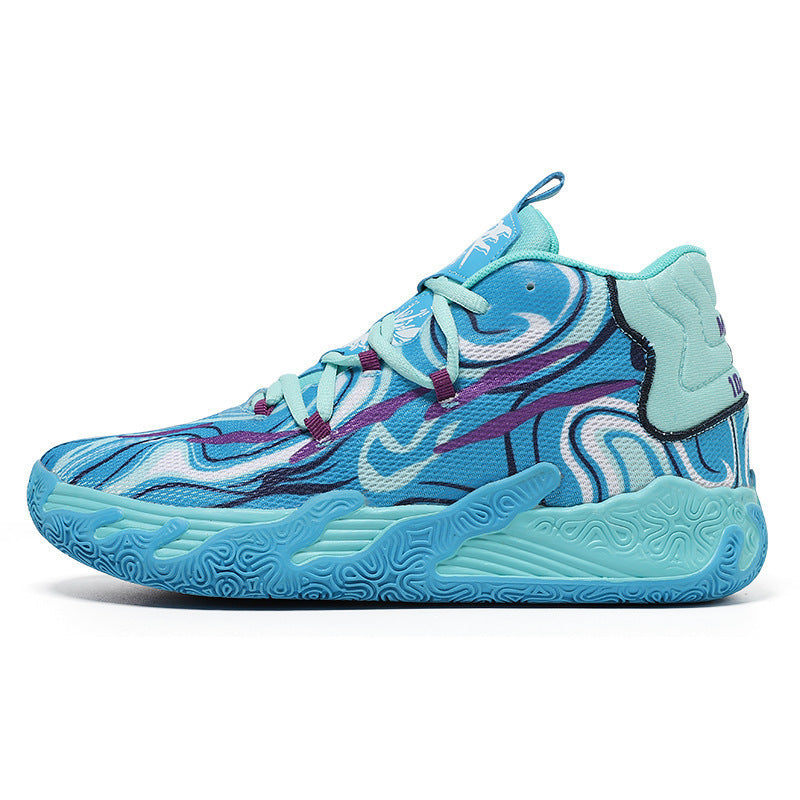 Purple MB.03 Shock-Absorbing Basketball Shoes