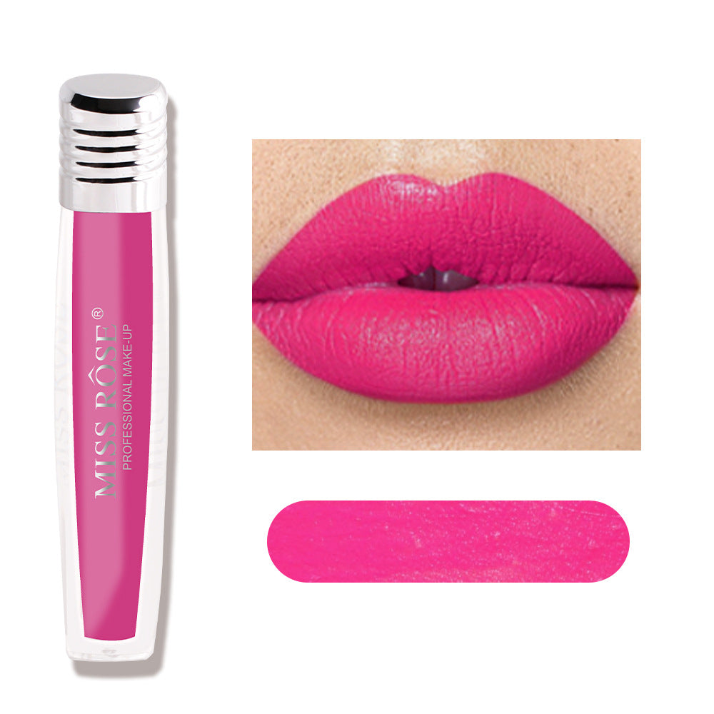 Candy Pearl Lip Gloss - Non-Sticky Velvet Finish