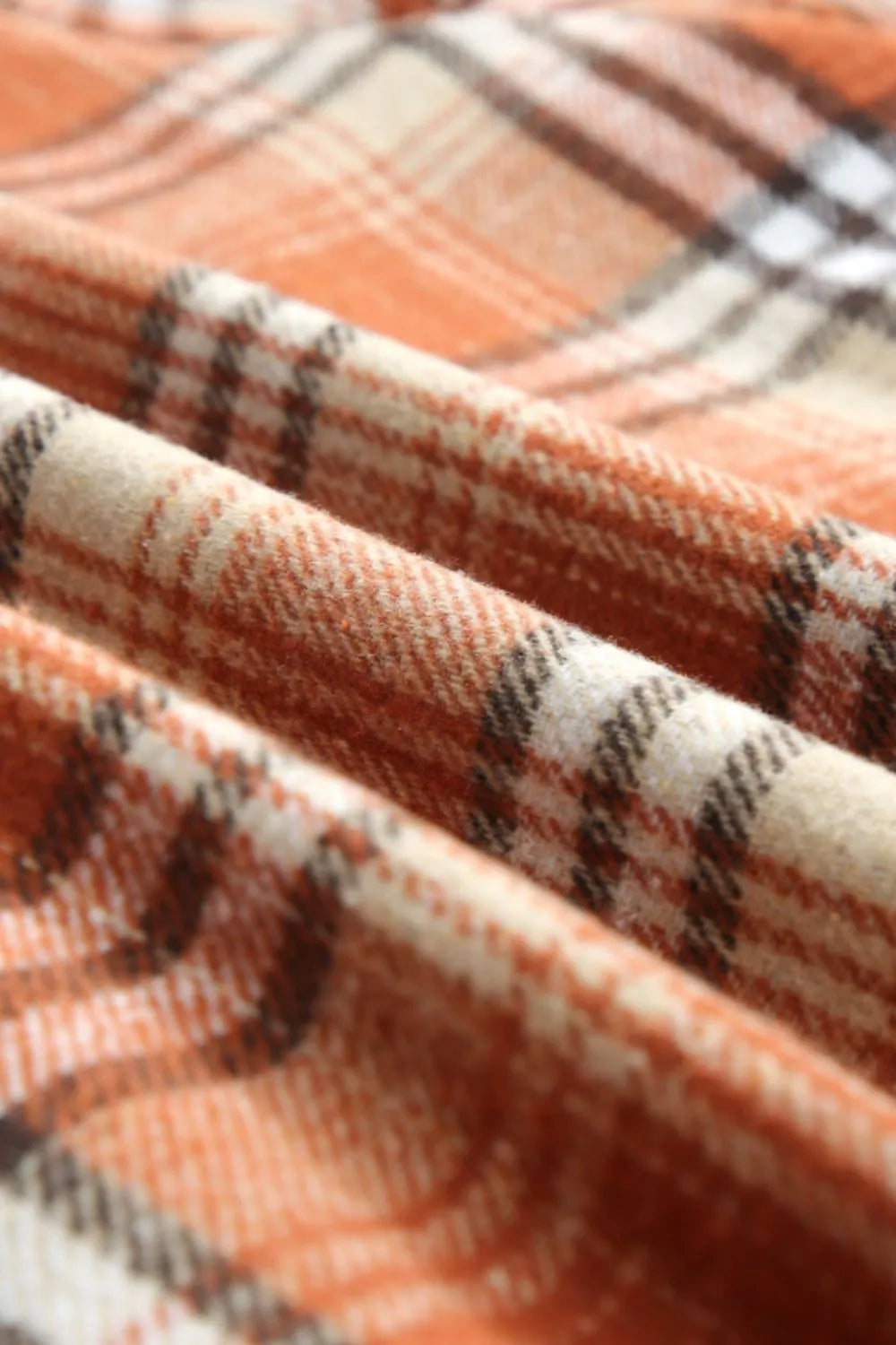 Plaid Button Up Hooded Jacket – Harajuku Style