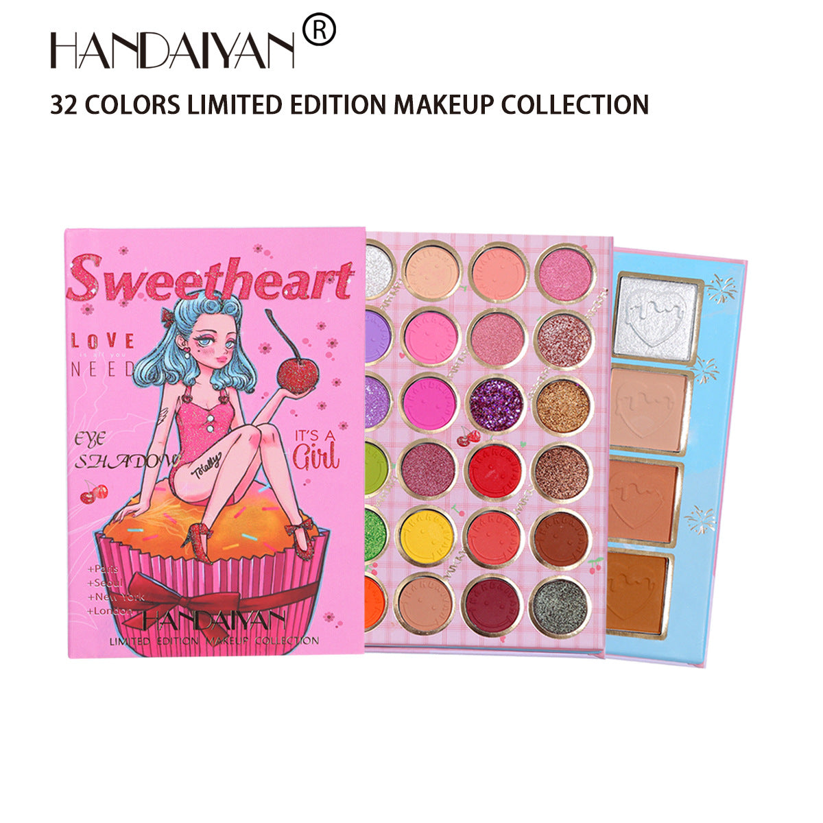 32 Color Harajuku Inspired Makeup Palette Set