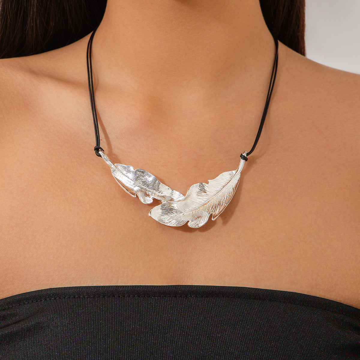 Skull Coffin Necklace with Irregular Chain