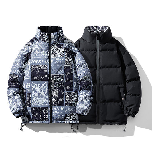 Double-Sided Casual Cotton Jacket for Men