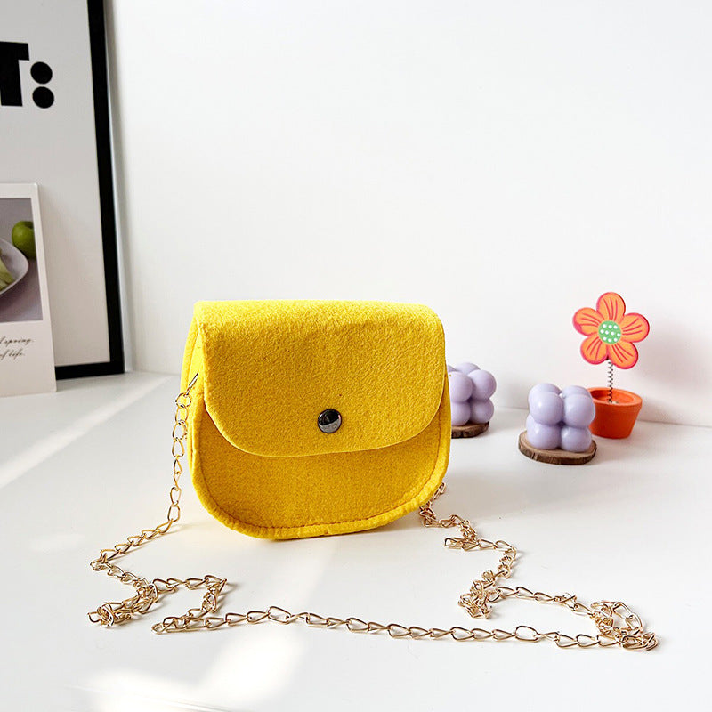 Harajuku Style Felt Children's Messenger Bag