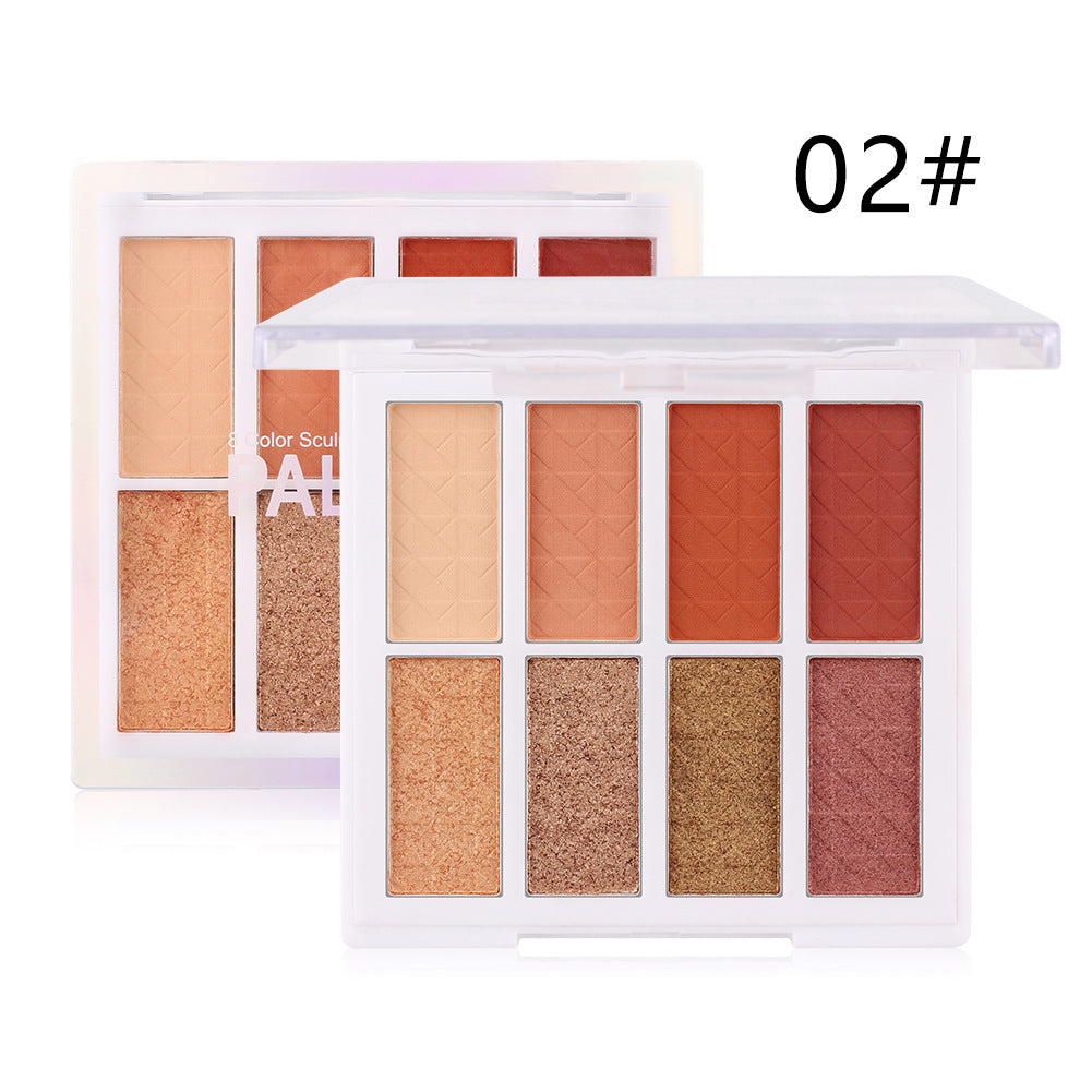 Harajuku Style Portable Matte Small Eyeshadow Palette