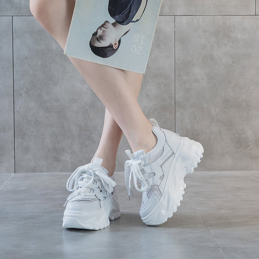 Harajuku Style Thick-Soled Women's Casual Sports Shoes