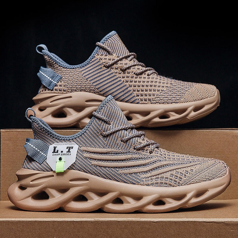 Harajuku Style Breathable Sports Mesh Shoes for Men