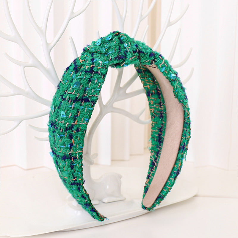 Woolen Hair Accessories Knot Headband F664