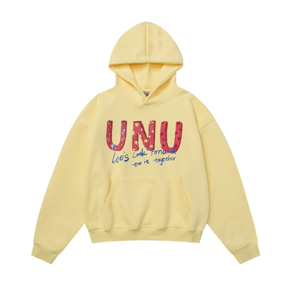 Hand Drawn Graffiti Letter Hoodie Sweatshirt