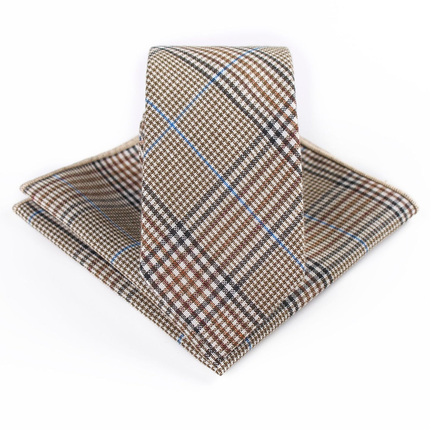 Business Casual Tie Set with Pocket Square