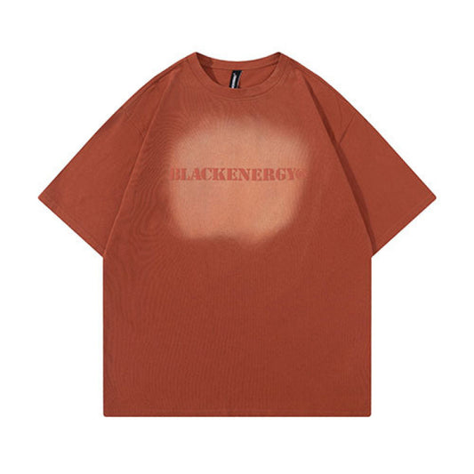 Washed Casual Short Sleeved T-Shirt for Harajuku Style
