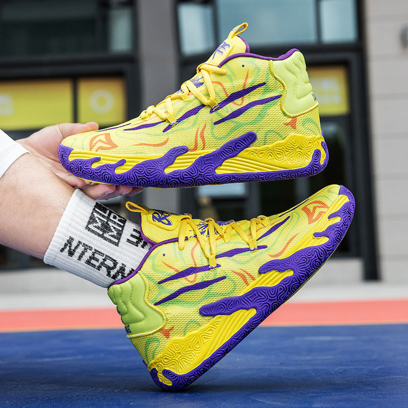 Purple MB.03 Shock-Absorbing Basketball Shoes