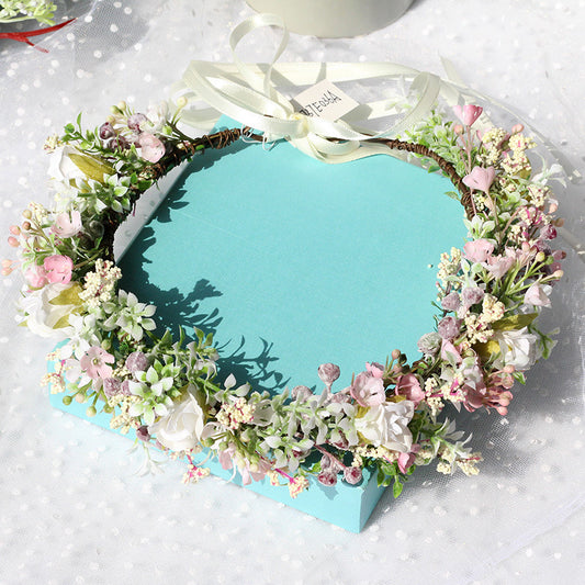 Ancient Style Hanfu Headwear - Floral Headband