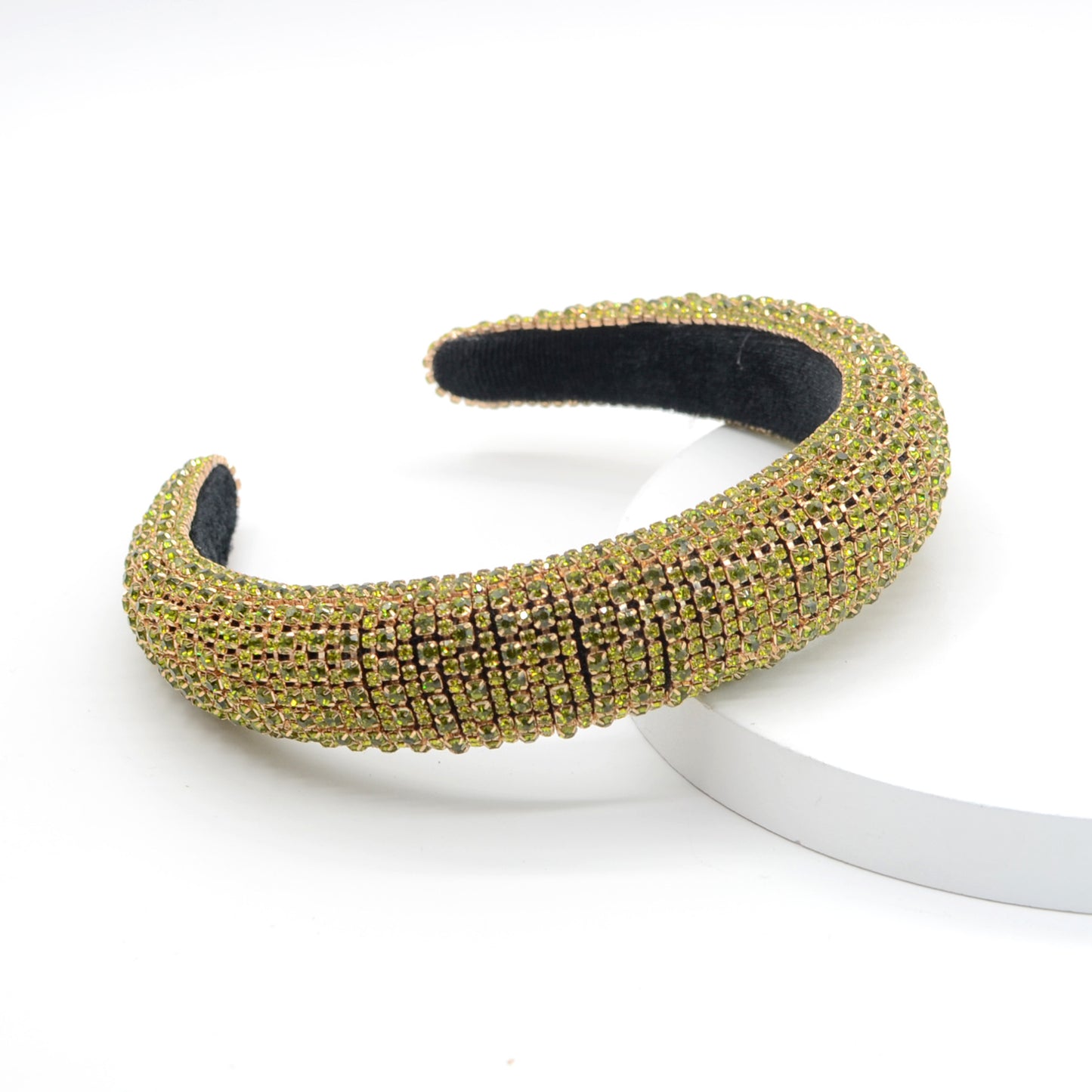 Luxury Sparkly Crystal Pearl Baroque Hairband