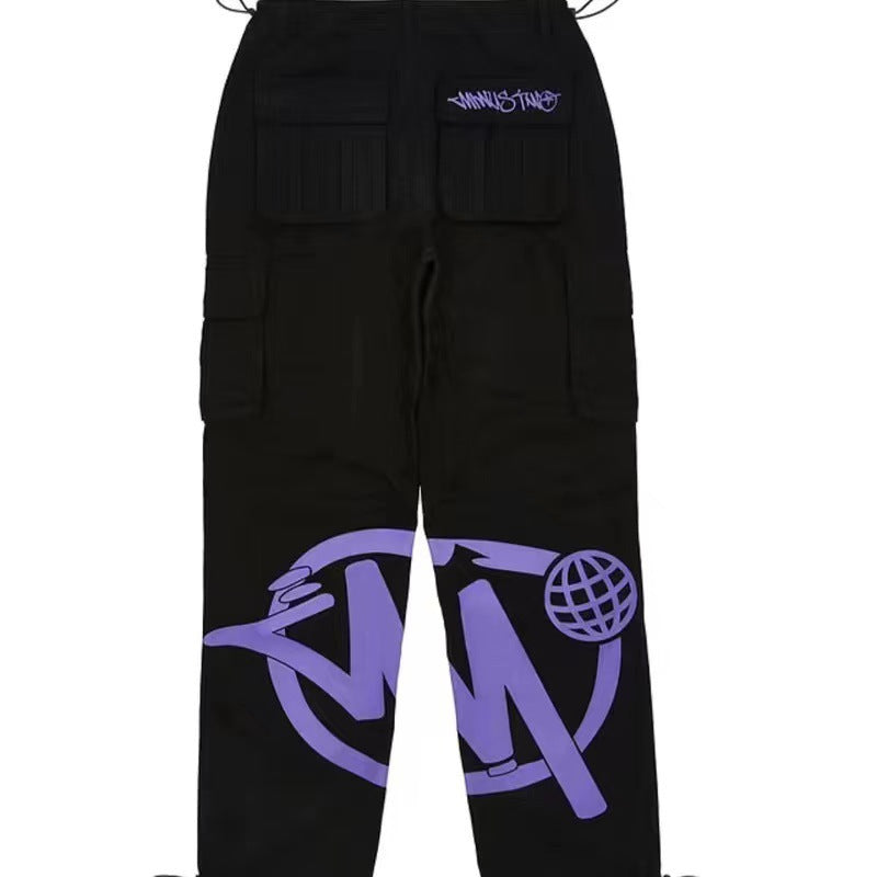 Harajuku High Street Hip-Hop Planet Pants